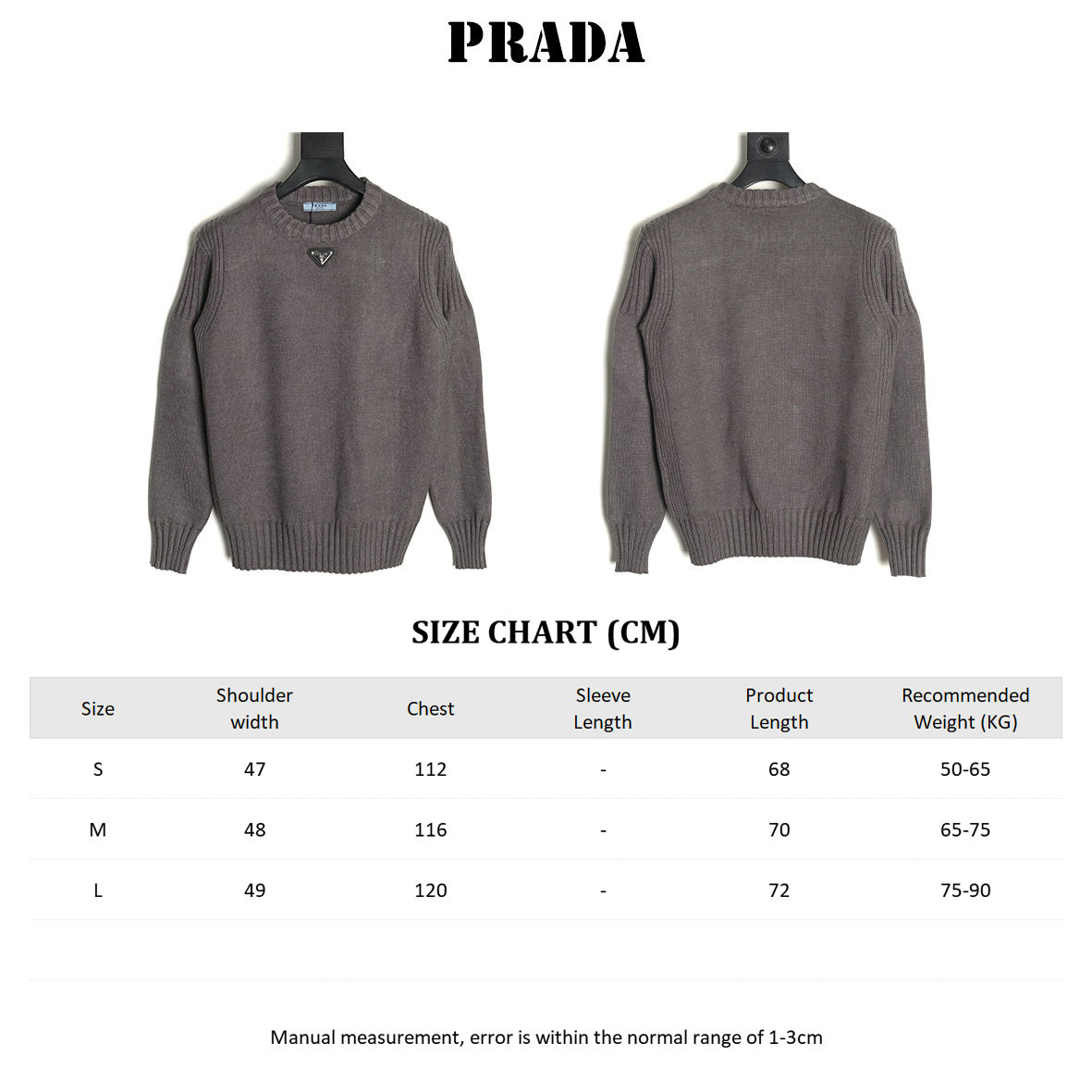 Pra*a prd 24fw knitting sweaters
