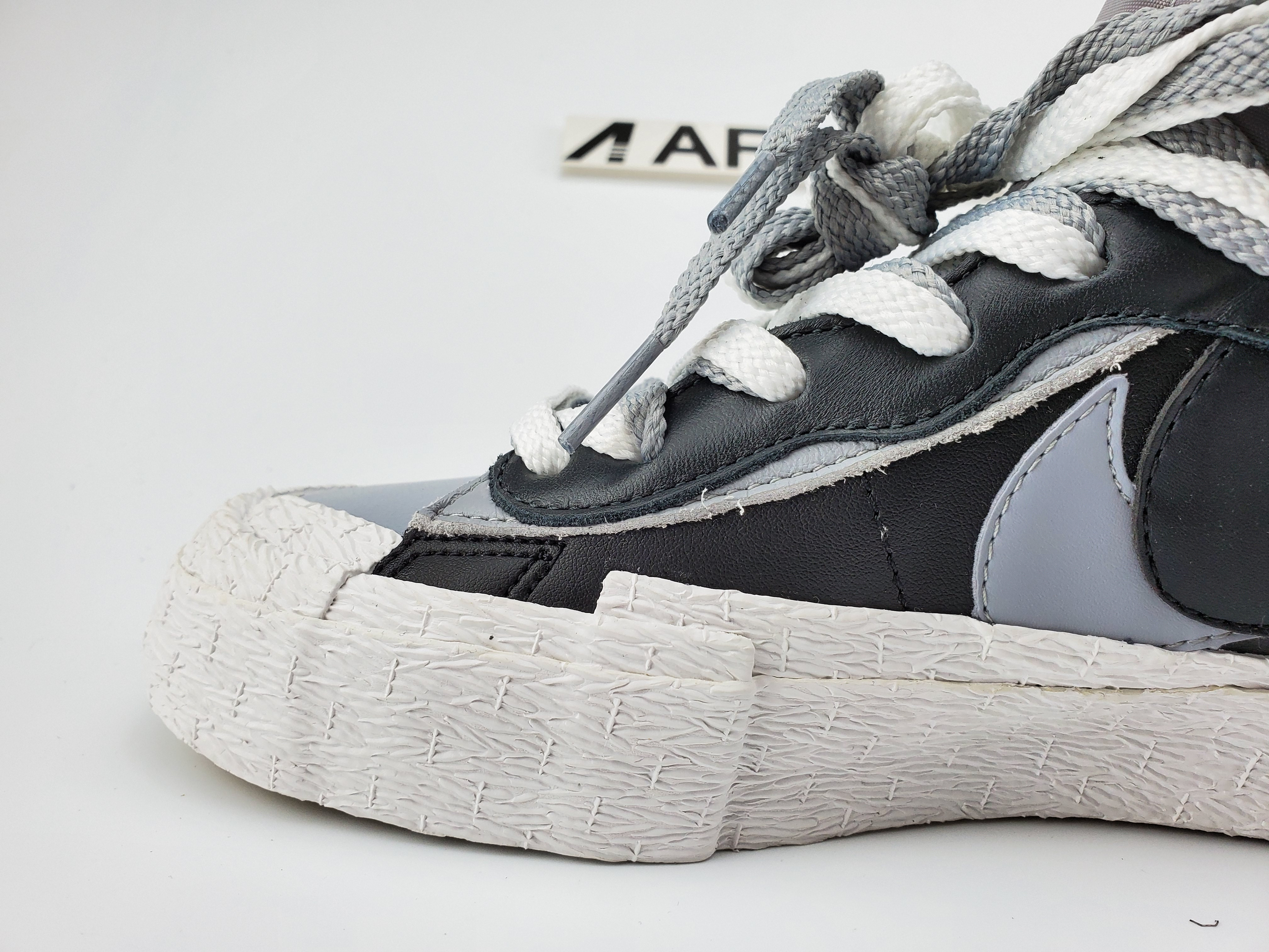 Nike Blazer High Sacai Black Grey