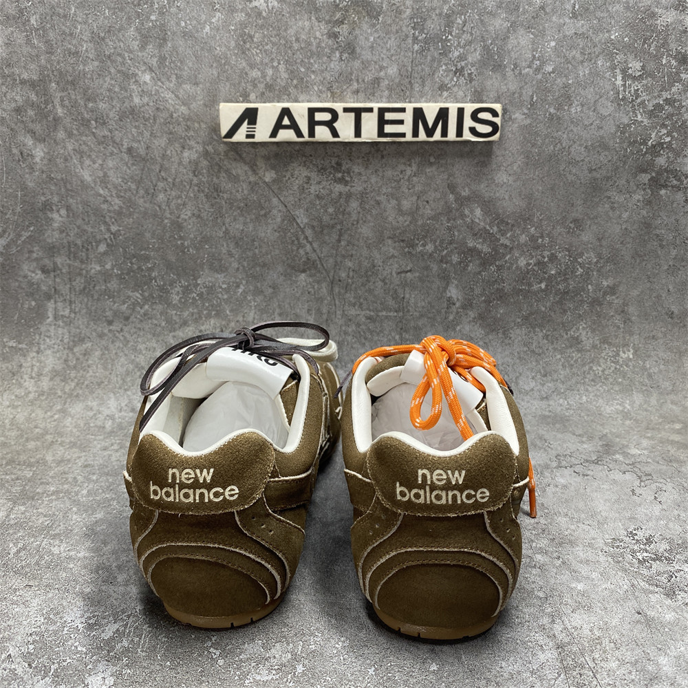 UA Miu Miu x New Balance 530 SL suede sneakers