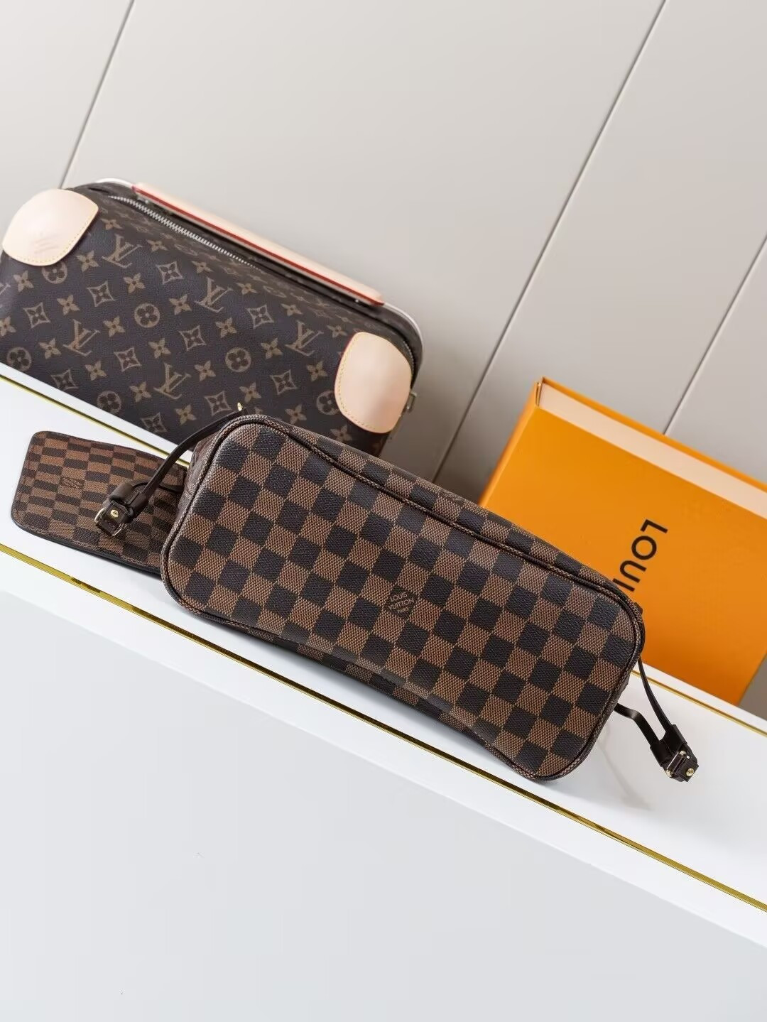 LV Neverfull PM N40600 29x21x12cm