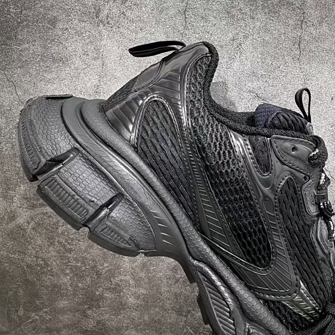 UA Balenciga 3XL Knit Sneaker Black (run one size large)