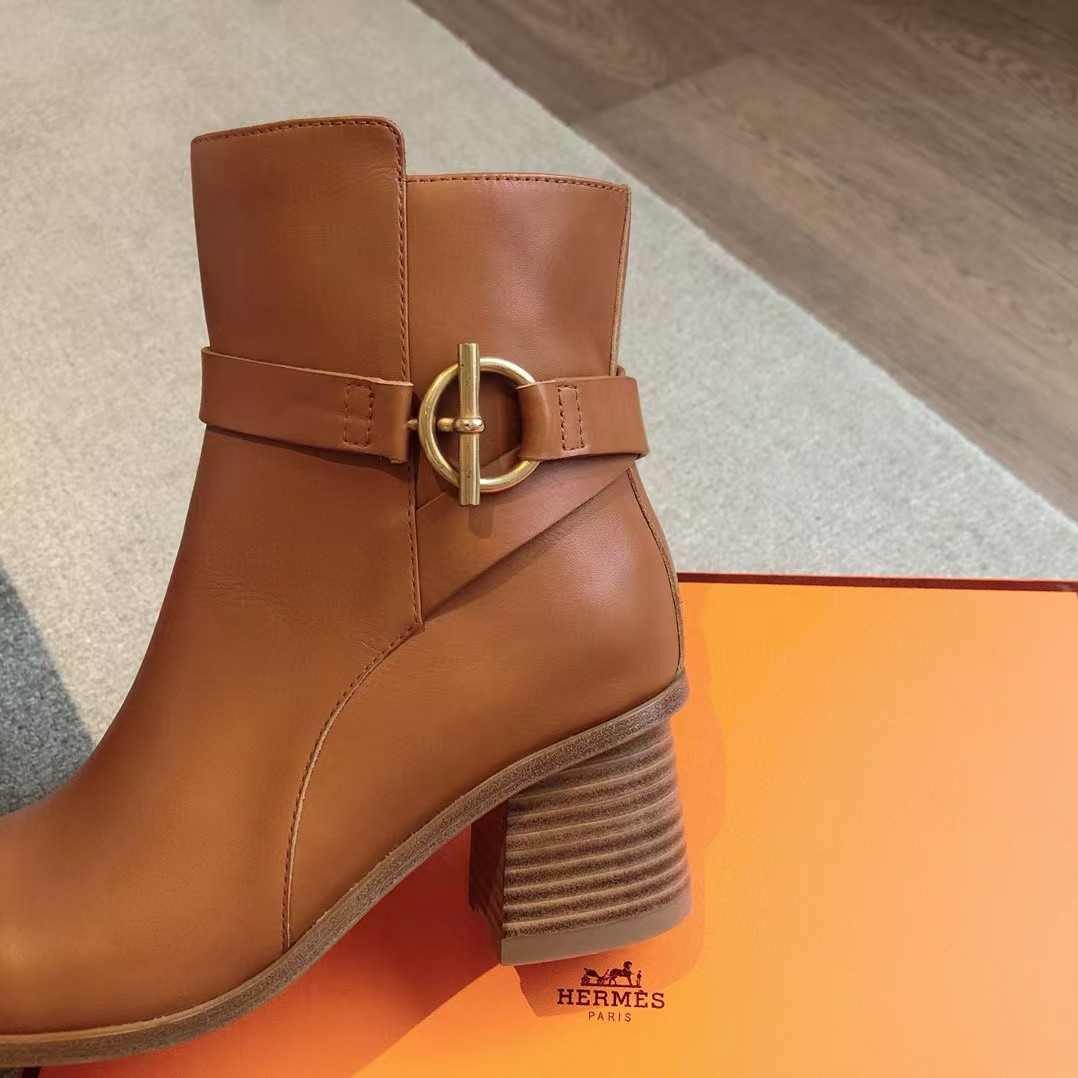 UA Hermès Jill 60 ankle boots