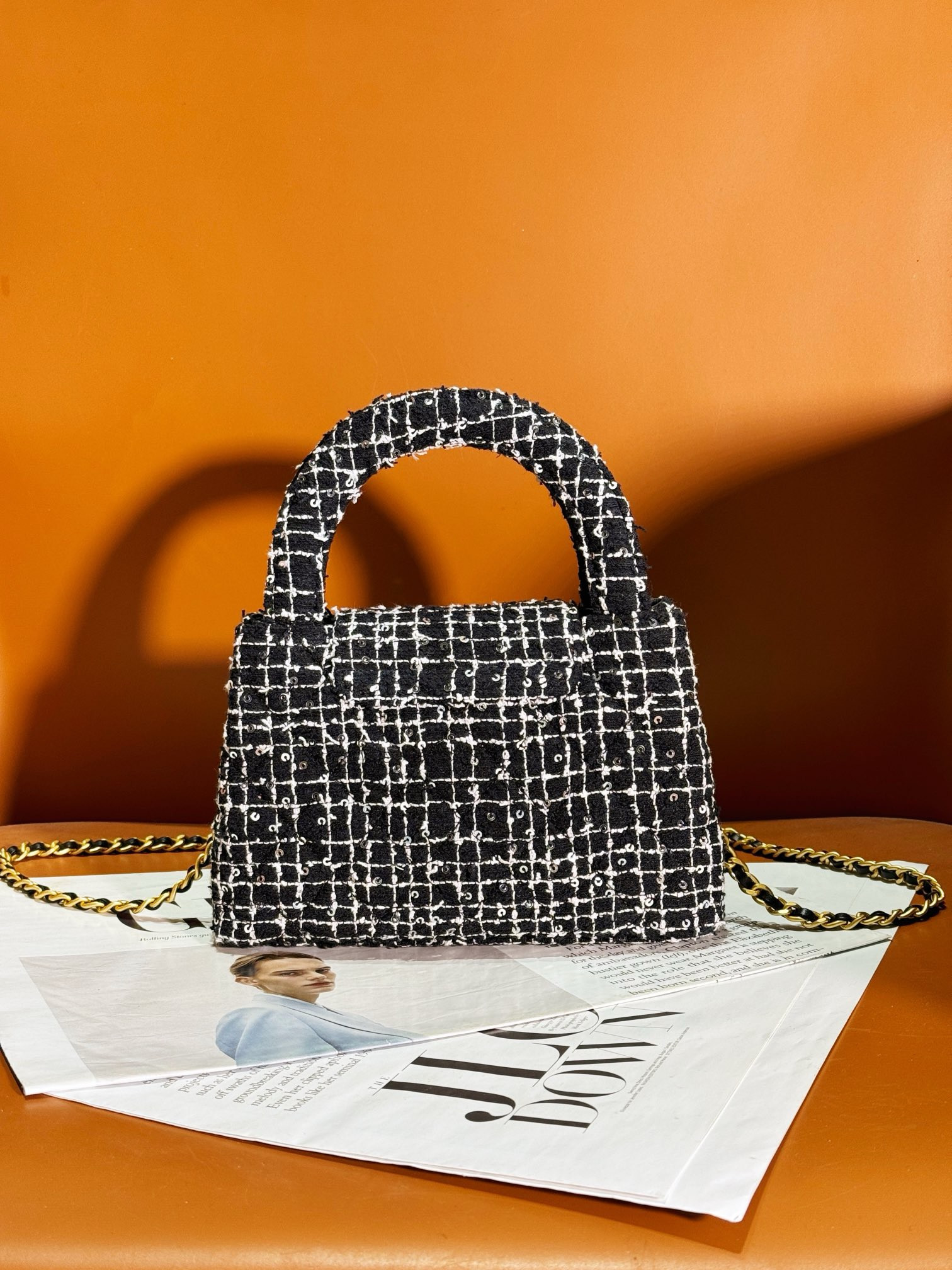 Ch*el mini shopping bag 19x13x7cm