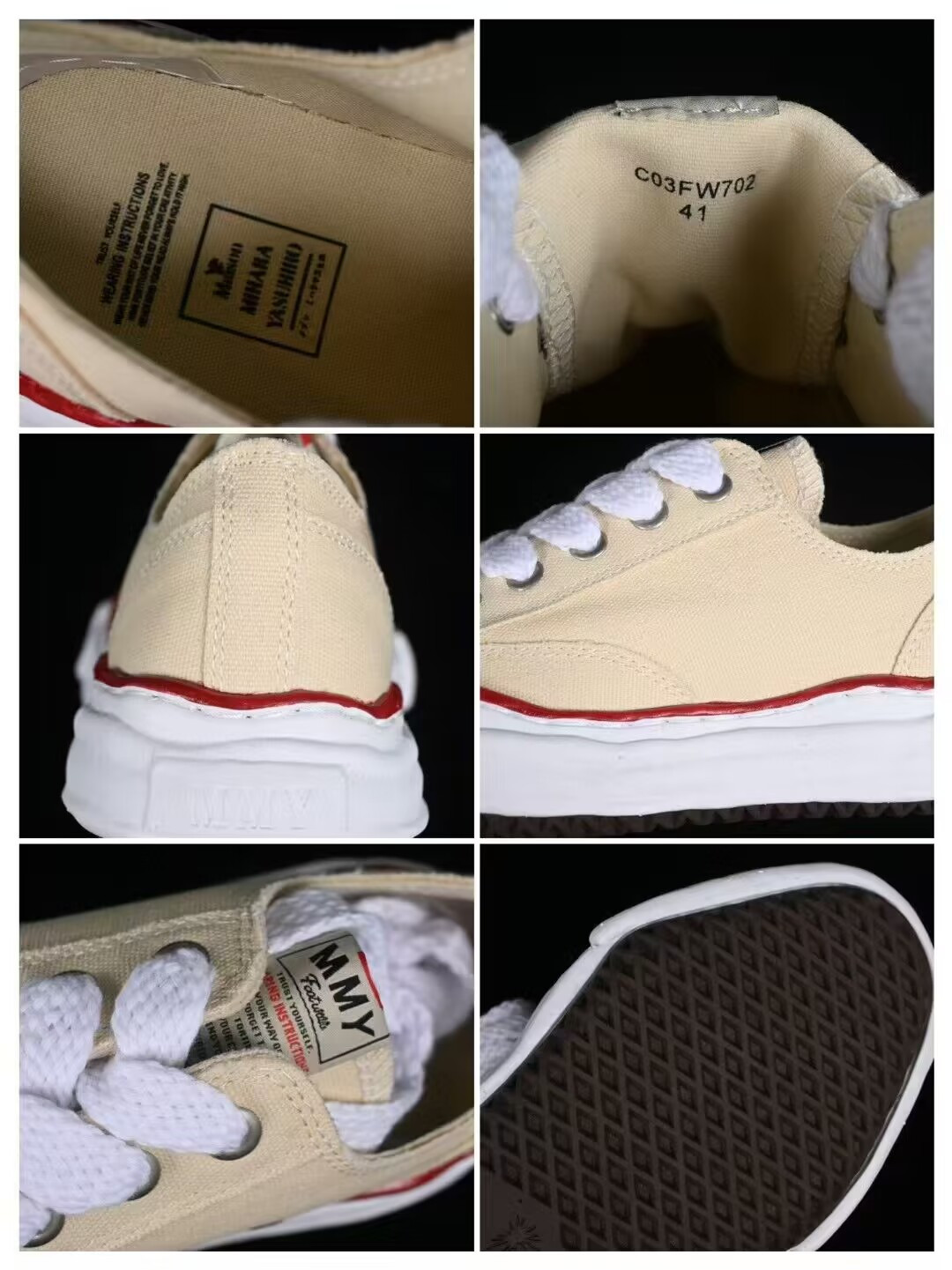 ua Ma*s*n mihara yasuhiro peterson low canvas natural