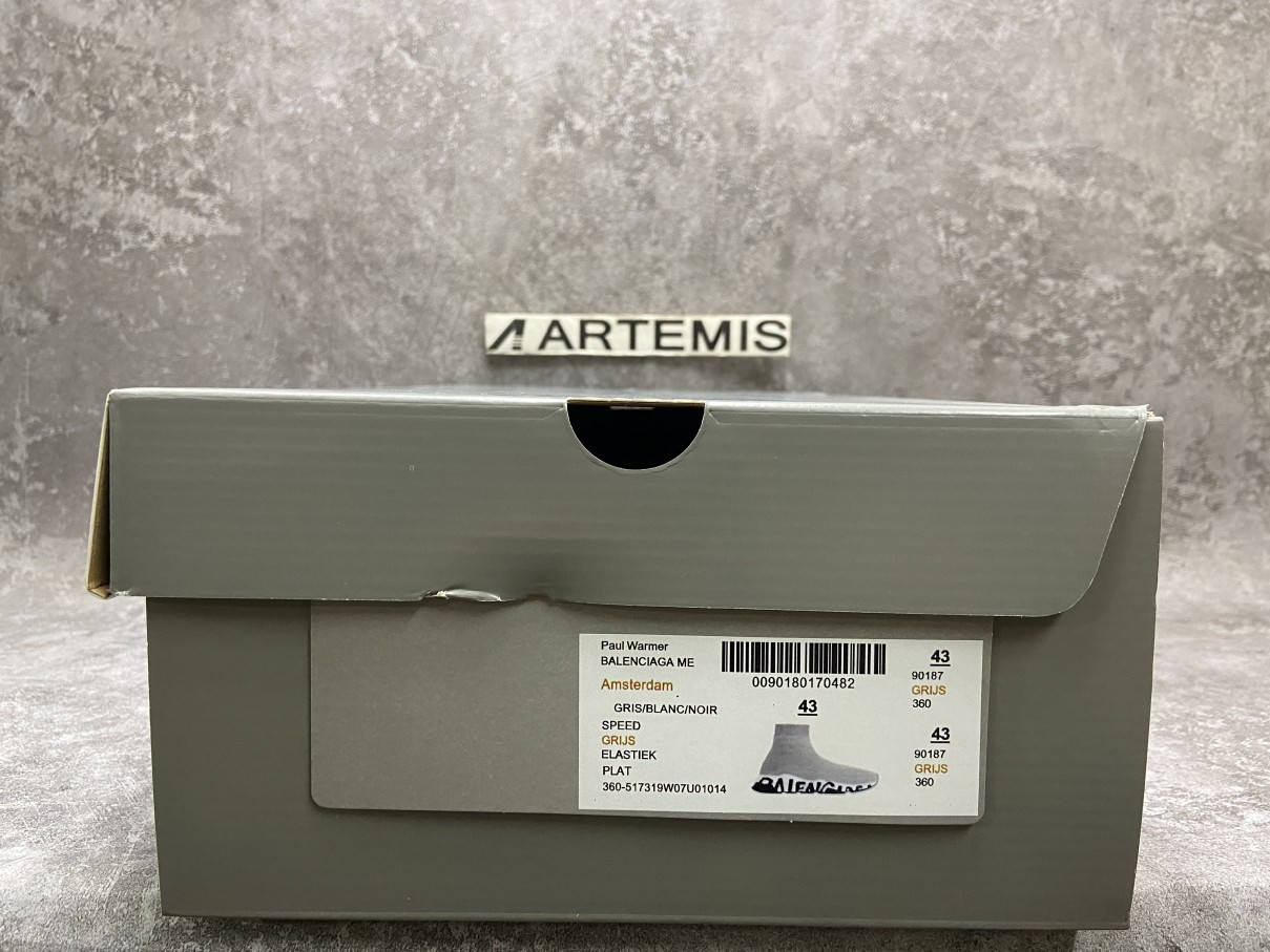 Balenciga Graffiti Speed Sneaker