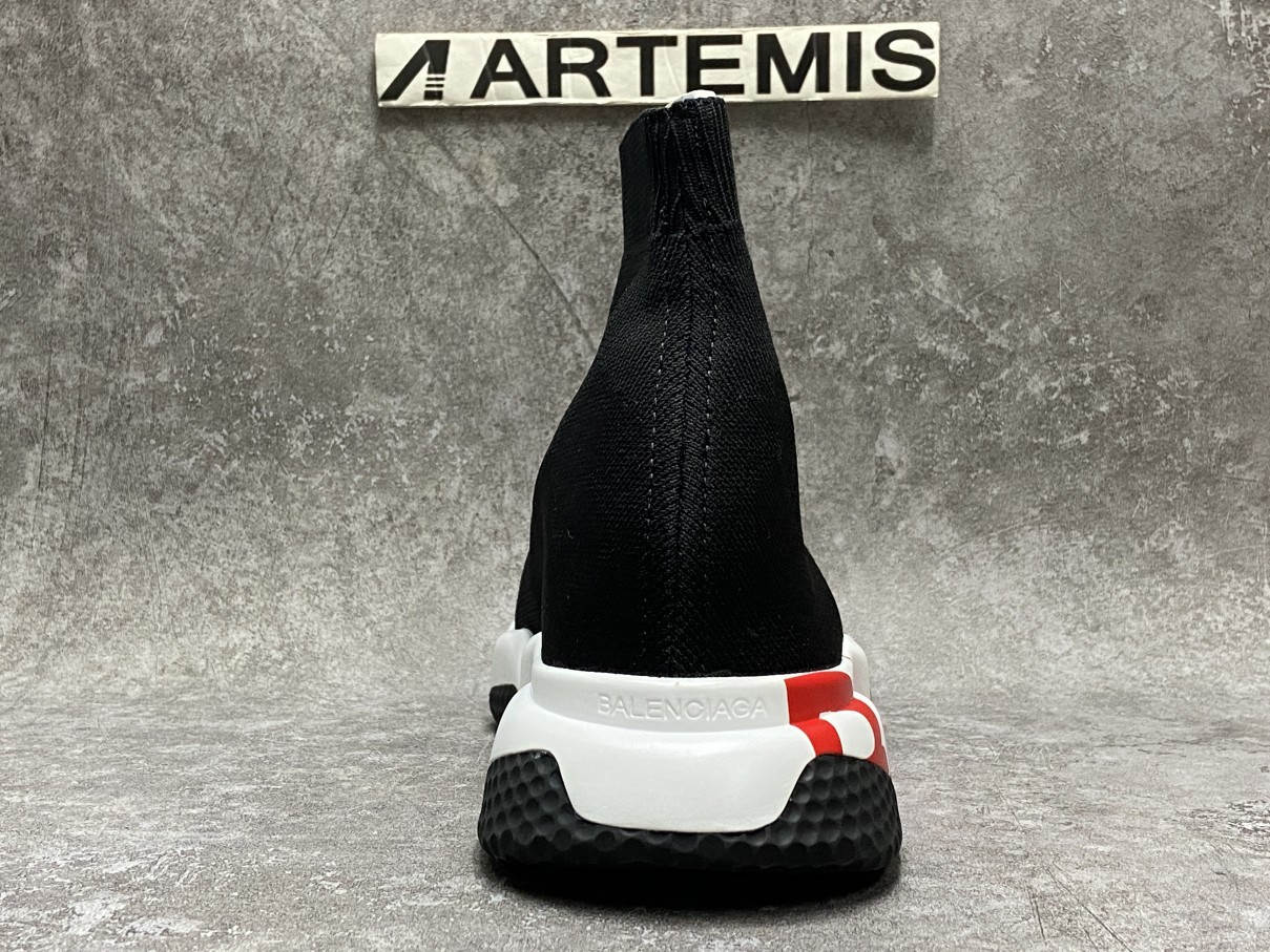 Balenciga Graffiti Speed Red Sole