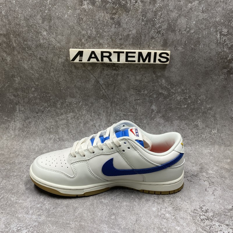 Nike Dunk Low “Sail Blue” With Gum Bottoms