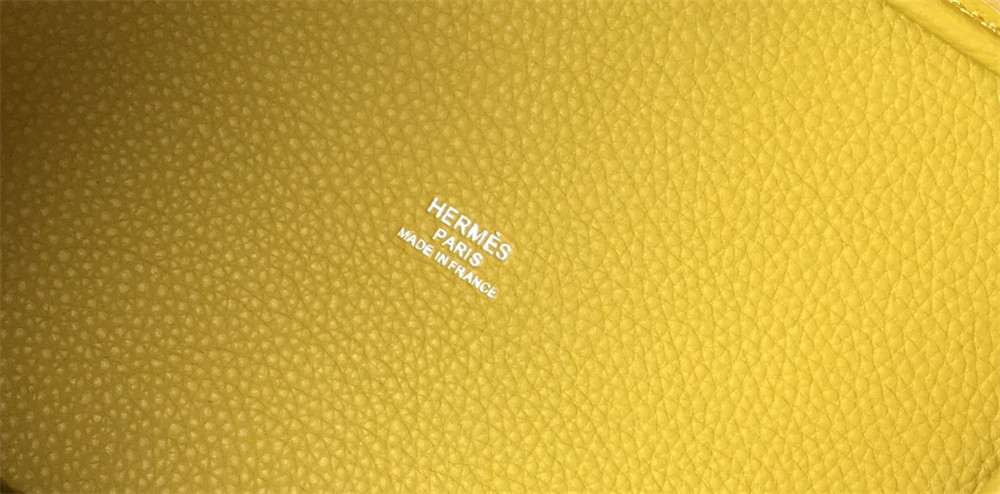 Hermès Picotin 18cm amber yellow without original box