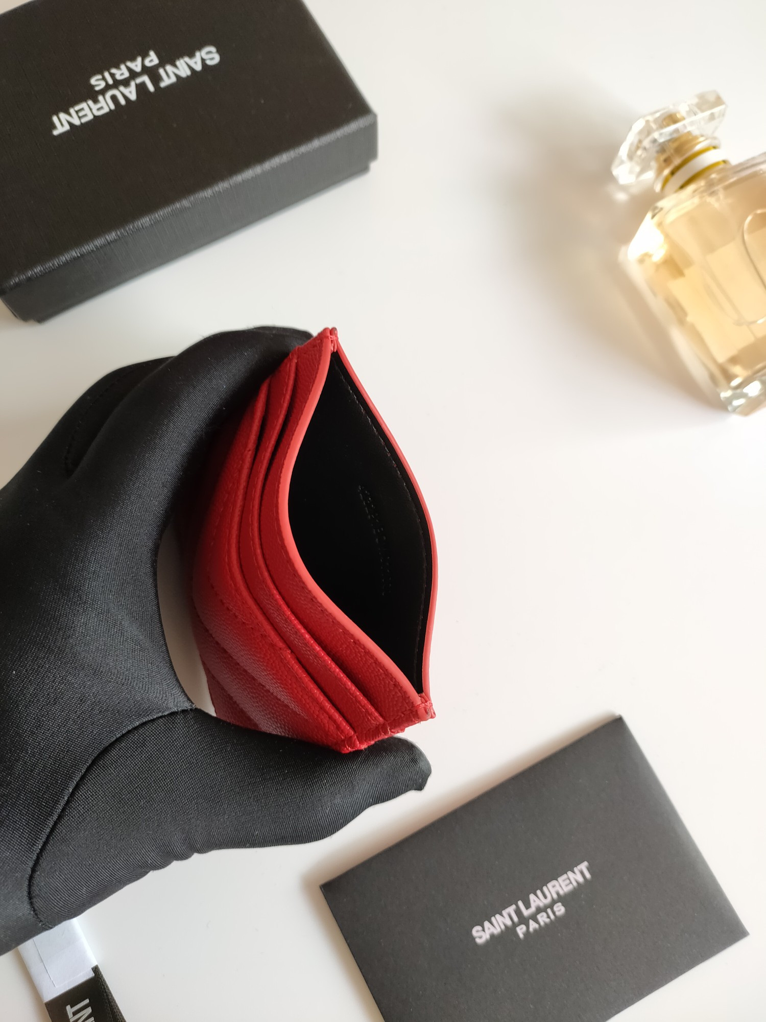 Y*L card holder 10.5×7.5×0.5cm