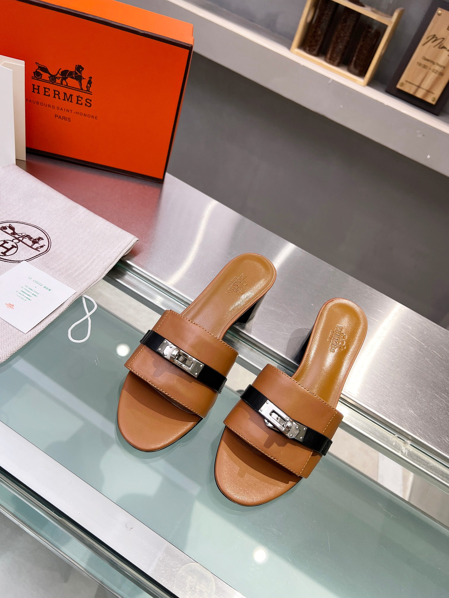 UA Hermès Gigi 50 sandal