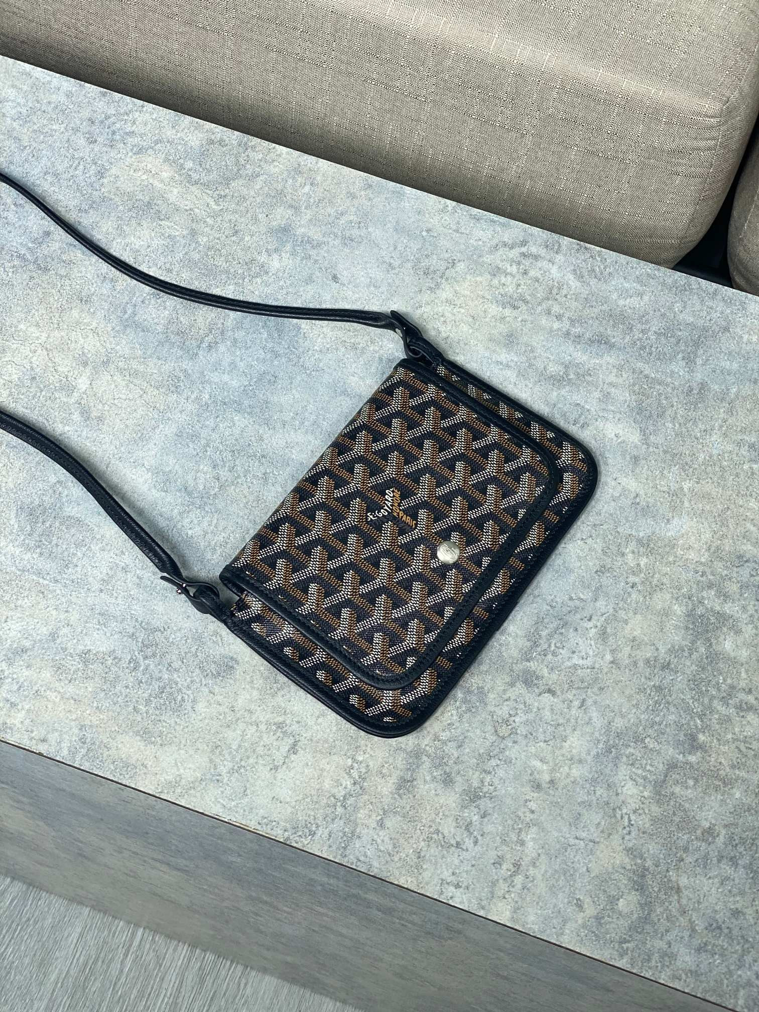 Go*ard plumet pocket wallet 21x14x2.5cm