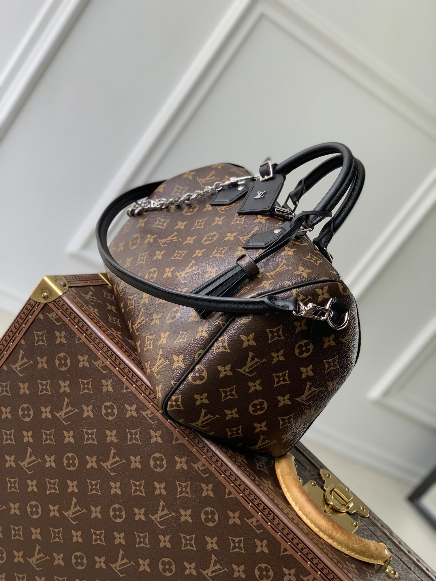 LV Speedy Soft 30 Dark M12243 21 x 17 x 30 cm
