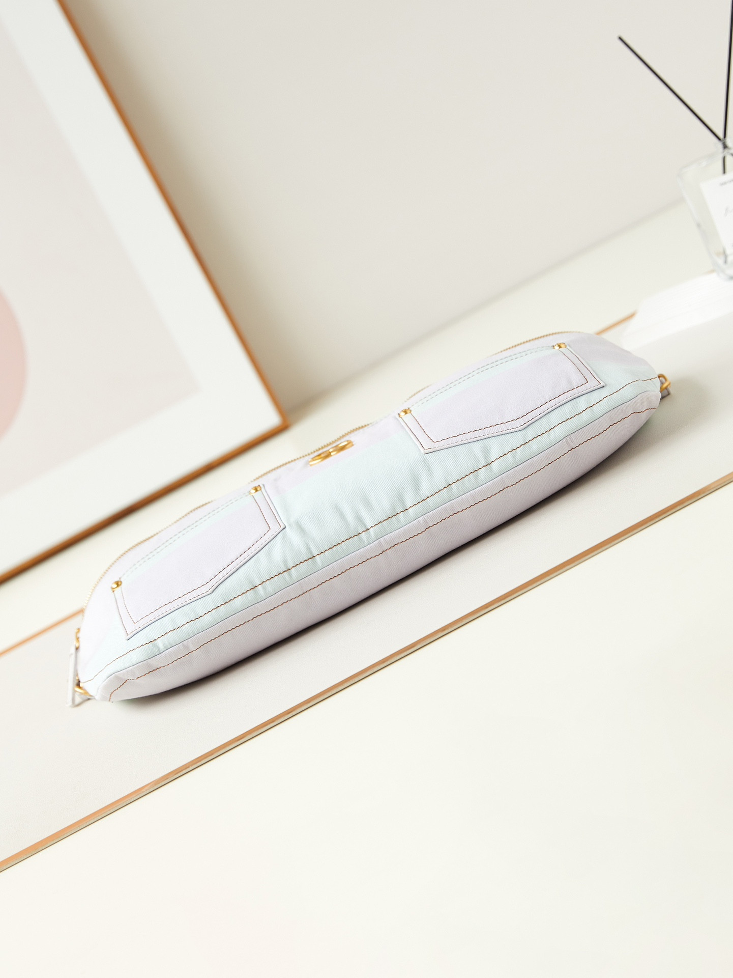 Ch*el waist bag 19x45x9cm