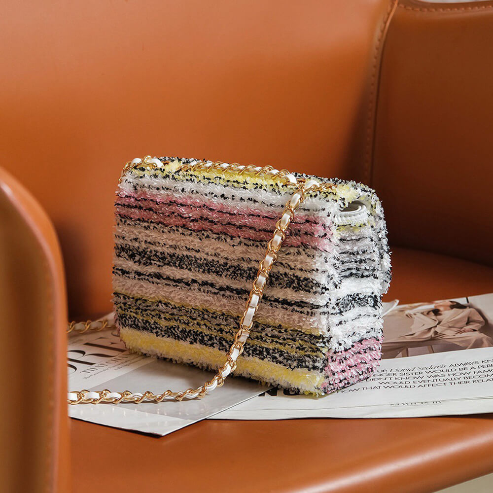 Ch*el small flap bag